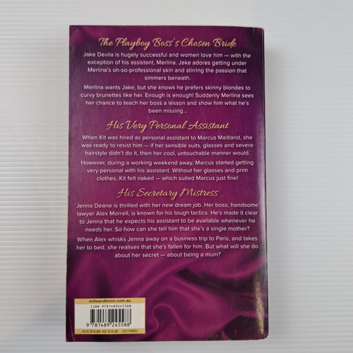 Mills And Boon 3 In 1 Sexy Romance Novel Bundle Bulk Lot 4 X Small Pbk Book PB1Z - Picture 8 of 14