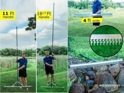 Lake Rake | Pond Rake | Beach Rake | Weeders Digest