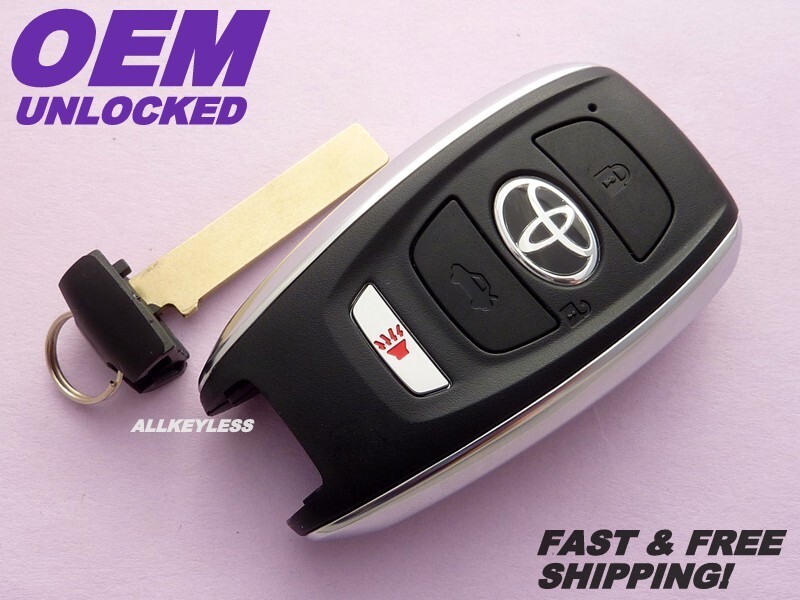 Unlocked OEM 2022-2025 TOYOTA GR86 smart keyless entry remote key