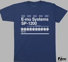 EMU SP-1200  T SHIRT 90'S DJ  TURNTABLE BOOM BAP MUSIC TECHNICS SP-1200 SAMPLER