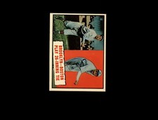 1961 Topps 403 26 Inning Tie Joe OeschgerL/Leon Cadore EX-MT #D743561