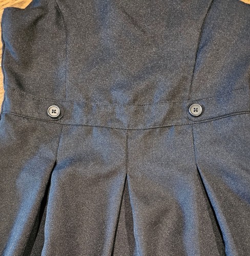 EUC! IZOD Girls Size 14 Navy Blue Dress - School Uniform - Picture 2 of 4