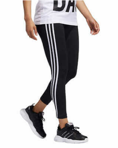 NEW Adidas Women's 3 Stripe Tight Aeroready Leggings Black Size XL | eBay