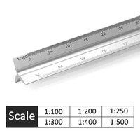 Aluminum Triangular Metric Architect Scale Ruler 1:100 1:200 1:250 1:300 1:40... on sale Aluminum Triangular Metric Architect Scale Ruler 1:100 1:200 1:250 1:300 1:40... on sale