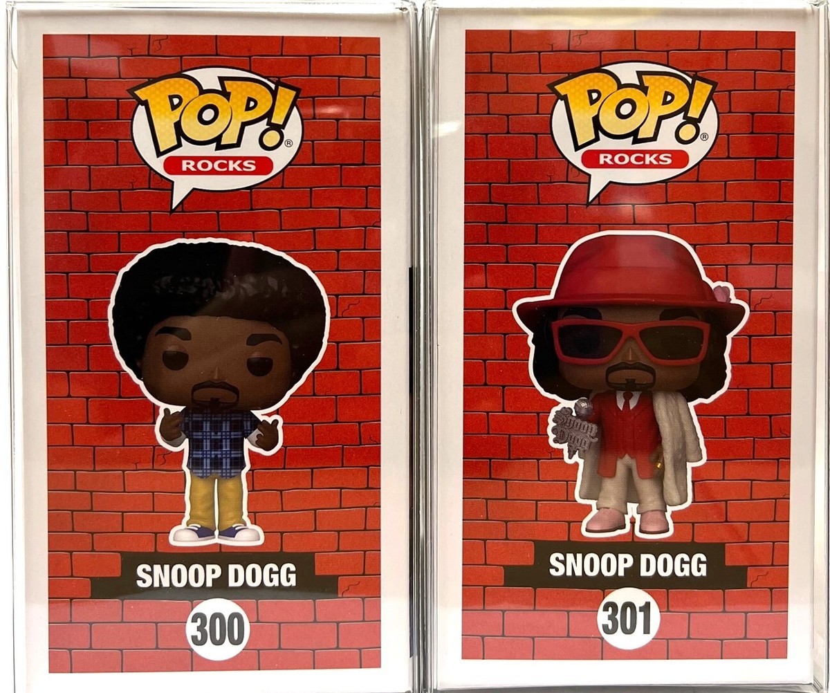 Funko Pop! Rocks Snoop Dogg #300 & Snoop Dogg #301 Common