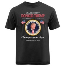 Donald Trump 47th President Inauguration Day Political T-shirt