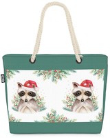 Void Tasche WaschbäR Nikolaus MüTze WaschbäR Nikolaus MüTze Weihnachten