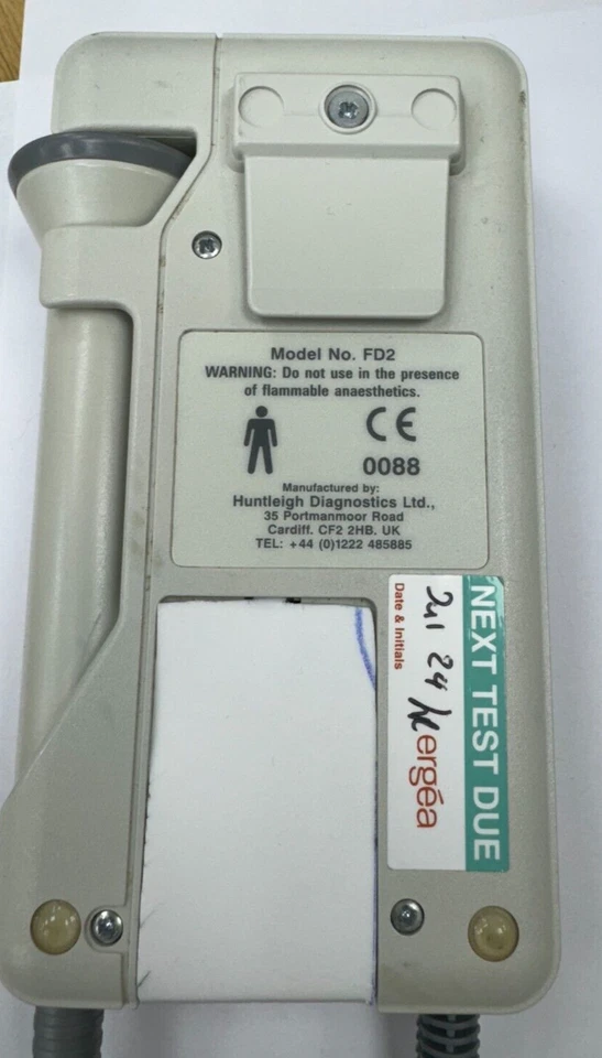 Huntleigh Dopplex Sonicaid fœtal FD2 (manque le cache batterie) - Photo 2/3