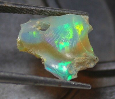 Good Raw Quality Natural Ethiopian Opal Rough Multi Fire Specimen Opal OR-122