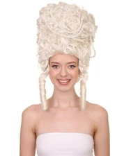 Women  French Revolution Baroque Wig,Marie Antoinette rococo Wig, HW-3510A