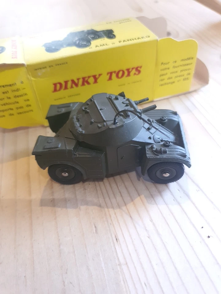 Juguetes Dinky Francés Nº 814, AML Panhard - Coche Blindado Muy Buen Estado EN CAJA Foto 3 de 4