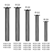 Mid-Axis Carbon Fiber Monopod Pole Tripod Center Shaft Extension Rod 3/8 Hole