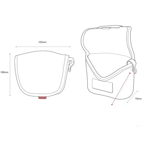 Funda blanda de neopreno Matin para cámara (M) para cuerpo Fujifilm X-T10 Foto 3 de 4