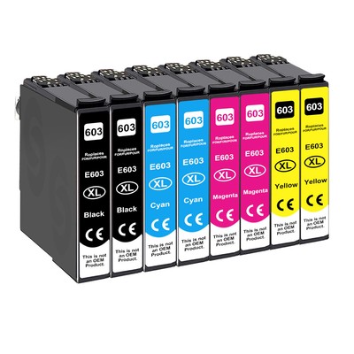 Patronen für Epson 603 XL XP-3100 2105 4100 2150 WF-2850 2835 2830 2810 2840 DWF