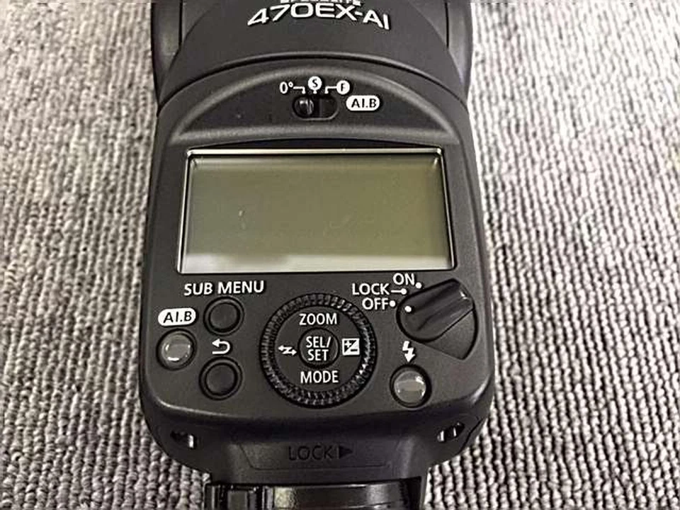 Canon 470EX-AI Speed Lite Flash for EOS Accessories Black w/ Original Box - Image 2 of 4