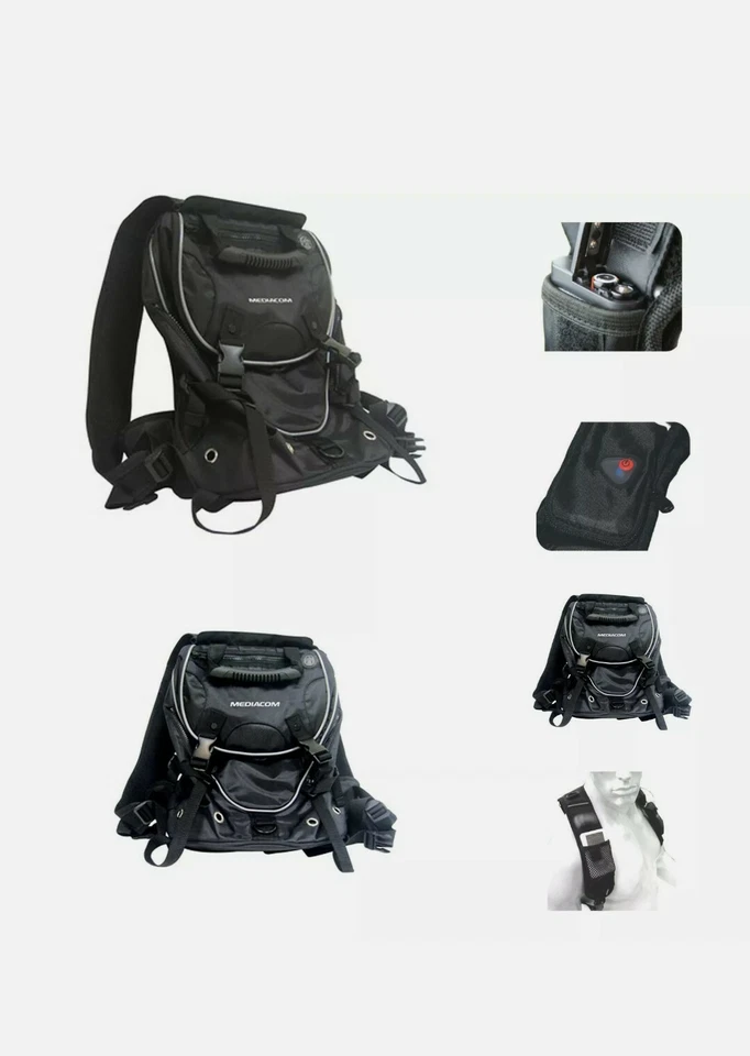 Zaino Scolastico Multimediale con altoparlanti Mediacom ME-IMUBAGN x Notebook - Immagine 2 di 4