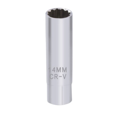 Automotive 14mm Plugs Socket 12 Point Configuration Maximizes Grip Torque