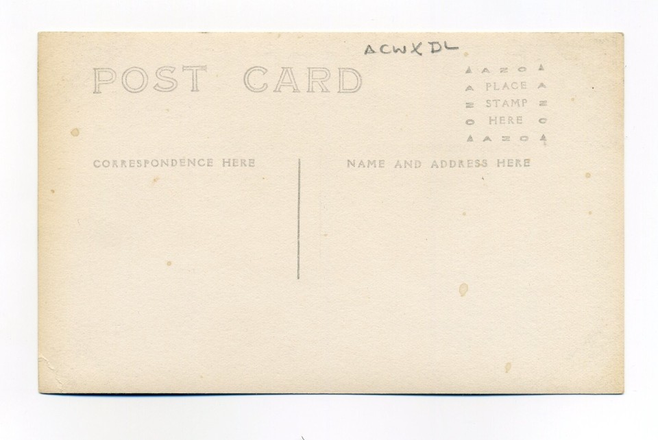 Wellesley MA Hunnewell Residence, Mansion off Washington Street, RPPC