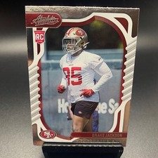 2022 Panini Absolute Football #161 Drake Jackson Rookie RC San Francisco 49ers