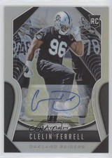 2019 Panini Prizm Rookies Silver Prizm Auto Clelin Ferrell #316 Auto 01bj