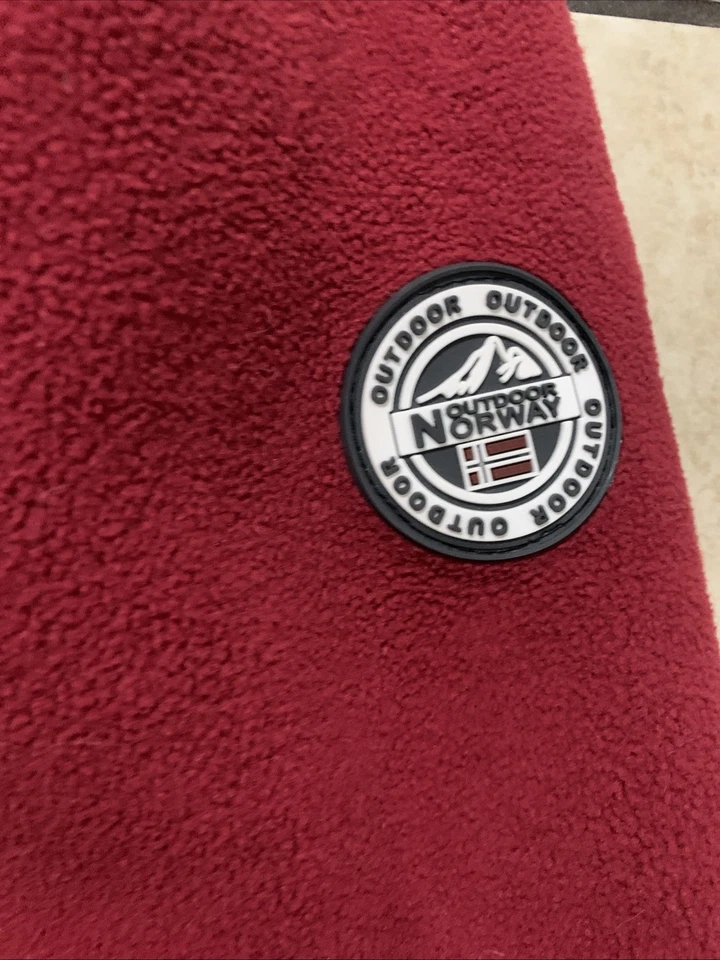 Jaqueta de lã ao ar livre Noruega vermelha GG - Imagem 3 de 4