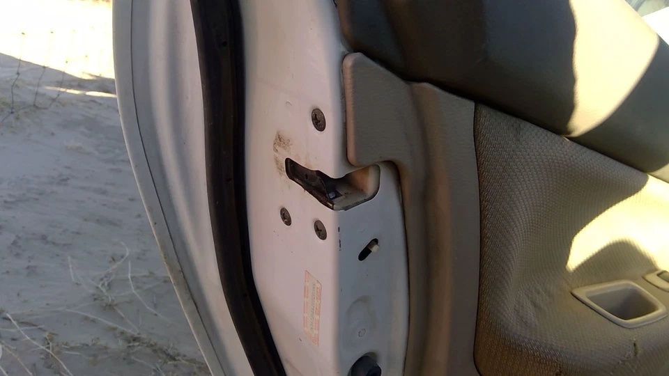 2002 2003 Mitsubishi Lancer Driver Left Rear Door Latch With Rods/cables Back - Image 4 of 4