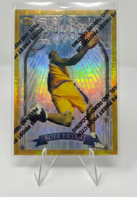 1996-97 Topps Finest Kobe Bryant Gold Refractor #269 Rookie RC