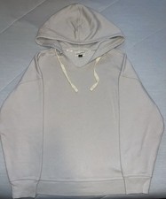 Universal Thread Goods Co. Beige Hoodie Cream Drawstrings Size XS