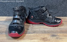 Nike Zoom Sharkalaid Black Red Mid Top Basketball Shoes 318397-062 Size 13