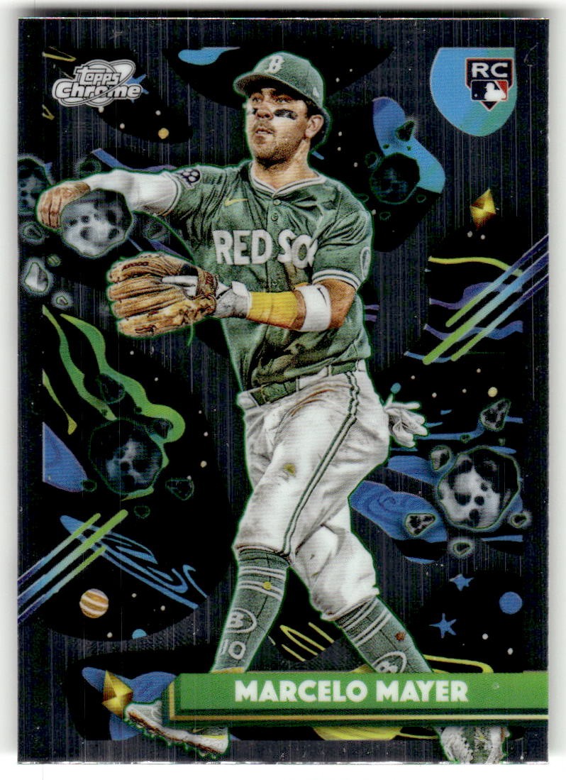 2025 Topps Chrome Cosmic Marcelo Mayer Rookie #91