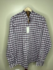 Van Heusen Men's Big Tall Plaid Long Sleeve Button-Up Shirt Size XLT NWTs