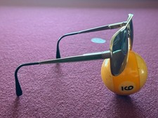 Vintage Safilo Silver Aviator Frames Italy w/ USA Custom Cut Polarized Lenses