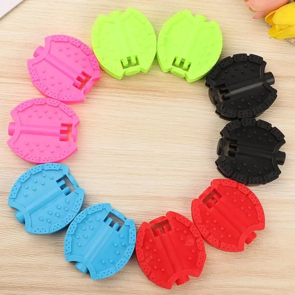 1 Par Niños Triciclo Bicicleta Antideslizantes Pedales Repuesto Bicicleta Accesorios Decoración Foto 3 de 4