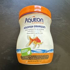 Aqueon Goldfish  Pond Fish Granules Natural Ingredients 5.8 oz