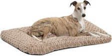 MidWest Homes Pets Intermediate QuietTime Deluxe Mocha Ombre Swirl Plush Pet Bed