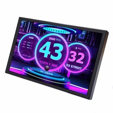 8 Inch Small Mini LCD Monitor 1280x800 IPS Screen Display for PC Case DIY Bui...