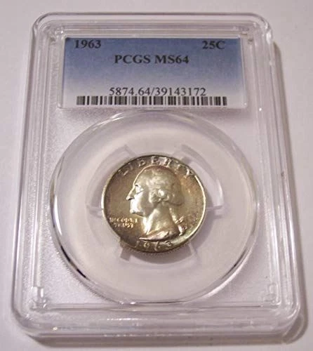 Uncirculated 1963 Washington Quarters (1932-1998) for sale | eBay