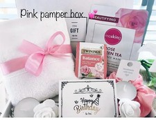 Ladies Pamper Hamper Gift Spa Box Set For Her Personalised Letterbox Gift