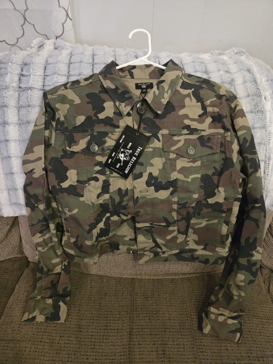 camo print new look camo denim jacket