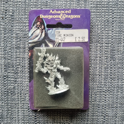 Ral Partha - AD&D - Dungeons & Dragons - 11-447 TSR Fire Minion - Neuer Blister
