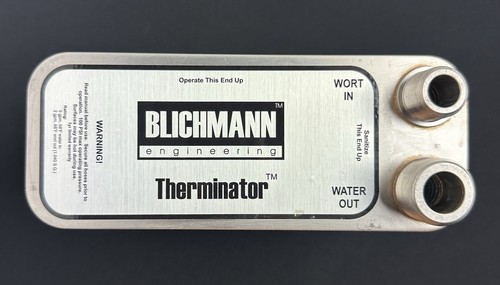 Blichmann Therminator Stainless Wort Chiller, No ( PLATE ) Free Shipping