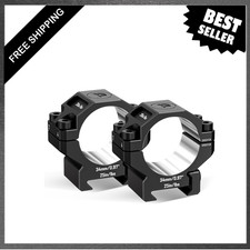 Precision Scope Rings 1 Inch 30mm 34mm Picatinny Aluminum Mounts for Riflescopes
