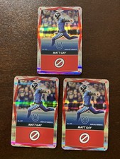 Matt Gay SP 2025 Uno Elite Alt Jerseys #059 Red Foil Indianapolis Colts Punter