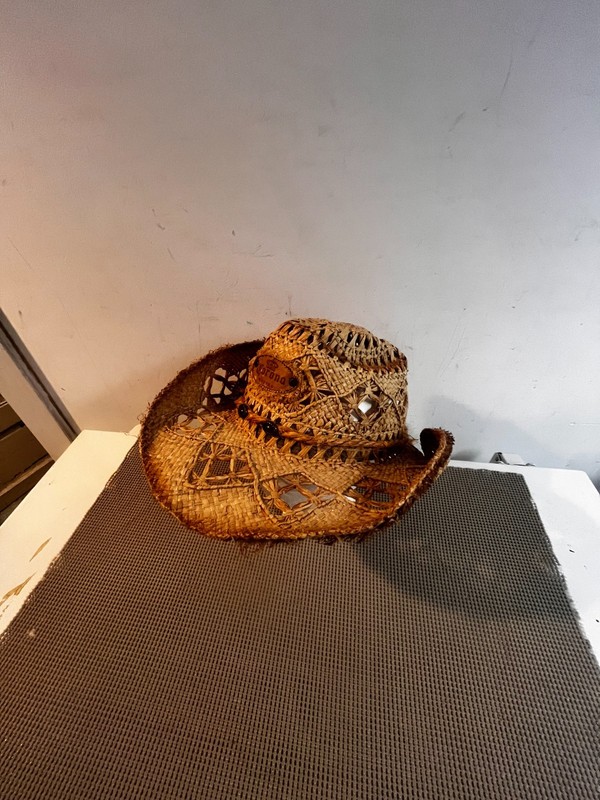 Corona straw cowboy beach hat Somher Hats size M