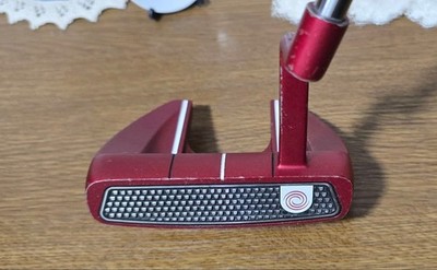 ODYSSEY oworks V-LINE FANG CH Putter Red | eBay