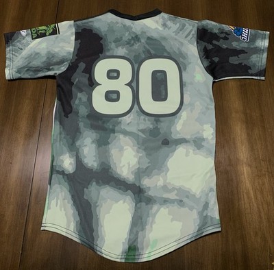 Trenton Thunder Star Wars Night Master Yoda Baseball Jersey Youth