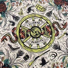 Flower Snake series square scarves, hip-hop knight facecloth, hippop headbands