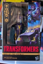 Transformers Age of the Primes The Thirteen Solus Prime Deluxe Class Figure New