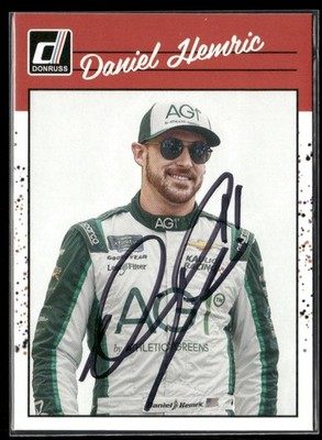 Signed 2023 Donruss #162 Daniel Hemric - IP Auto