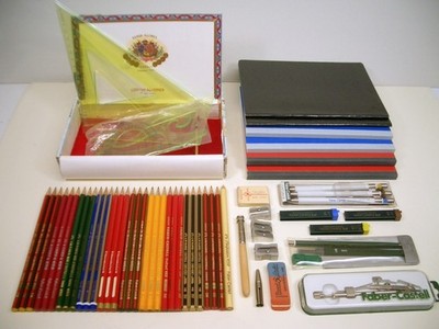 Vintage Schreibwaren-Paket: Bleistifte/Zubehör, Druckbleistifte (F. Castell)....